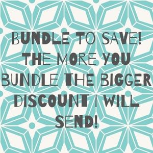 Bundle to save!